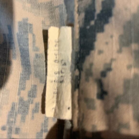 Digital Camo Military BDU Shirt Medium Grunge - Picture 6 of 6